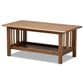 Baxton Studio Rylie Coffee Table in Walnut Brown, , large