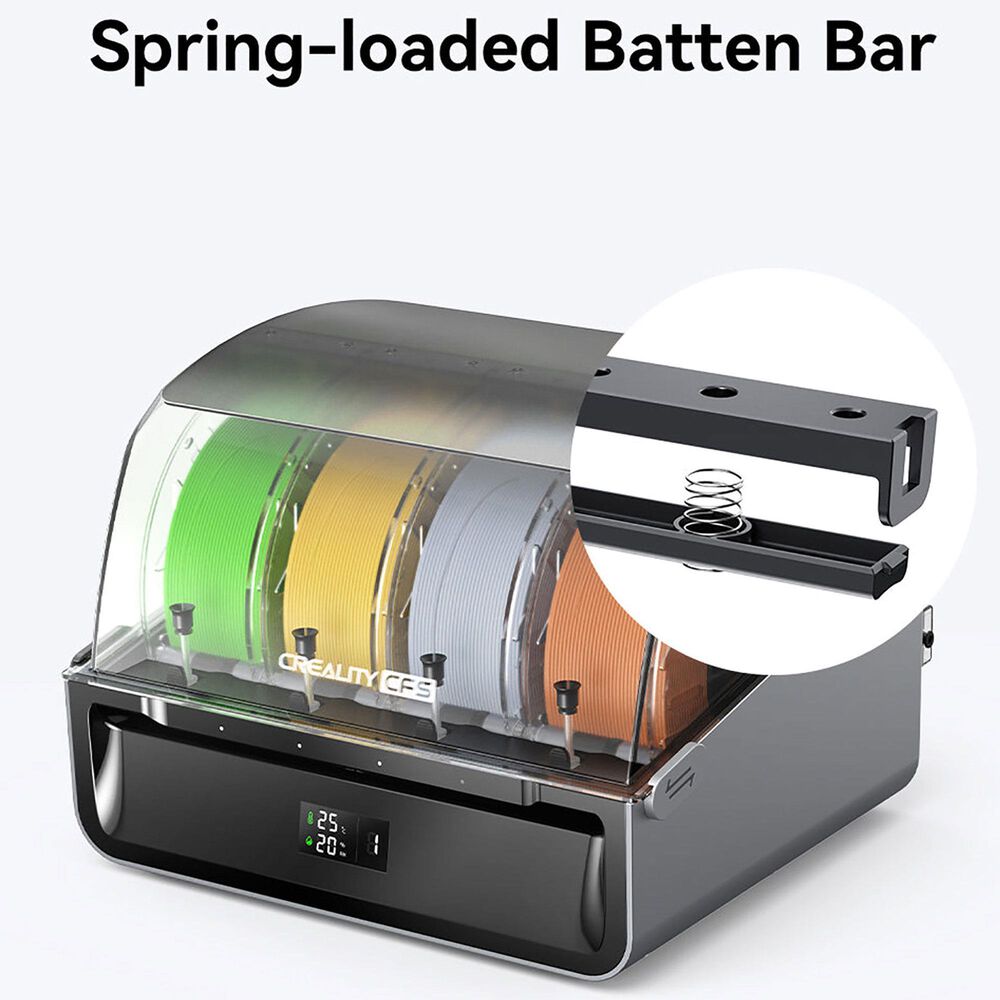 Creality 3D Technology Automated Multicolor Filament System in Gray, , large