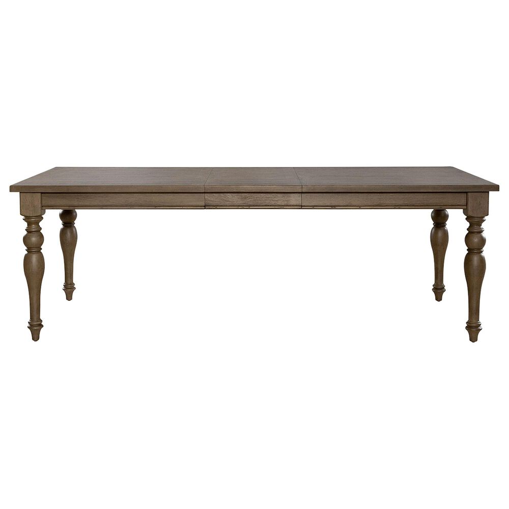 Liberty Furniture Americana Farmhouse Dining Table in Dusty Taupe - Table Only, , large