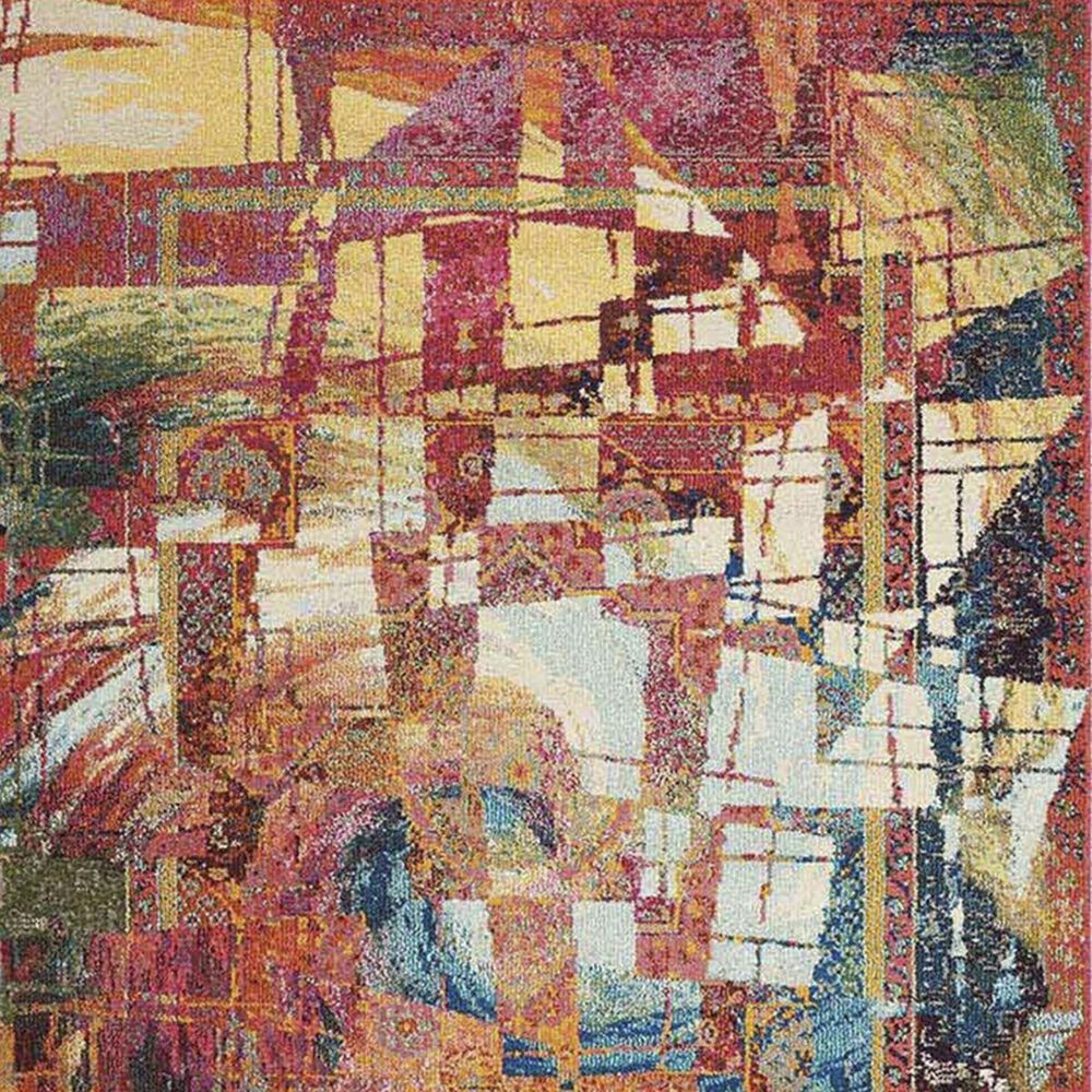 Nourison Celestial CES06 3&#39;11&quot; x 5&#39;11&quot; Stained Glass Area Rug, , large