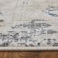 Feizy Sonora 9" x 12"8" Ivory and Multicolor Area Rug, , large