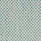 Nourison Courtyard Ivory and Aqua 4" Square Indoor/Outdoor Area Rug, , large