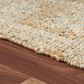 L&R Resources Willow Ivory 10" x 14" Area Rug, , large
