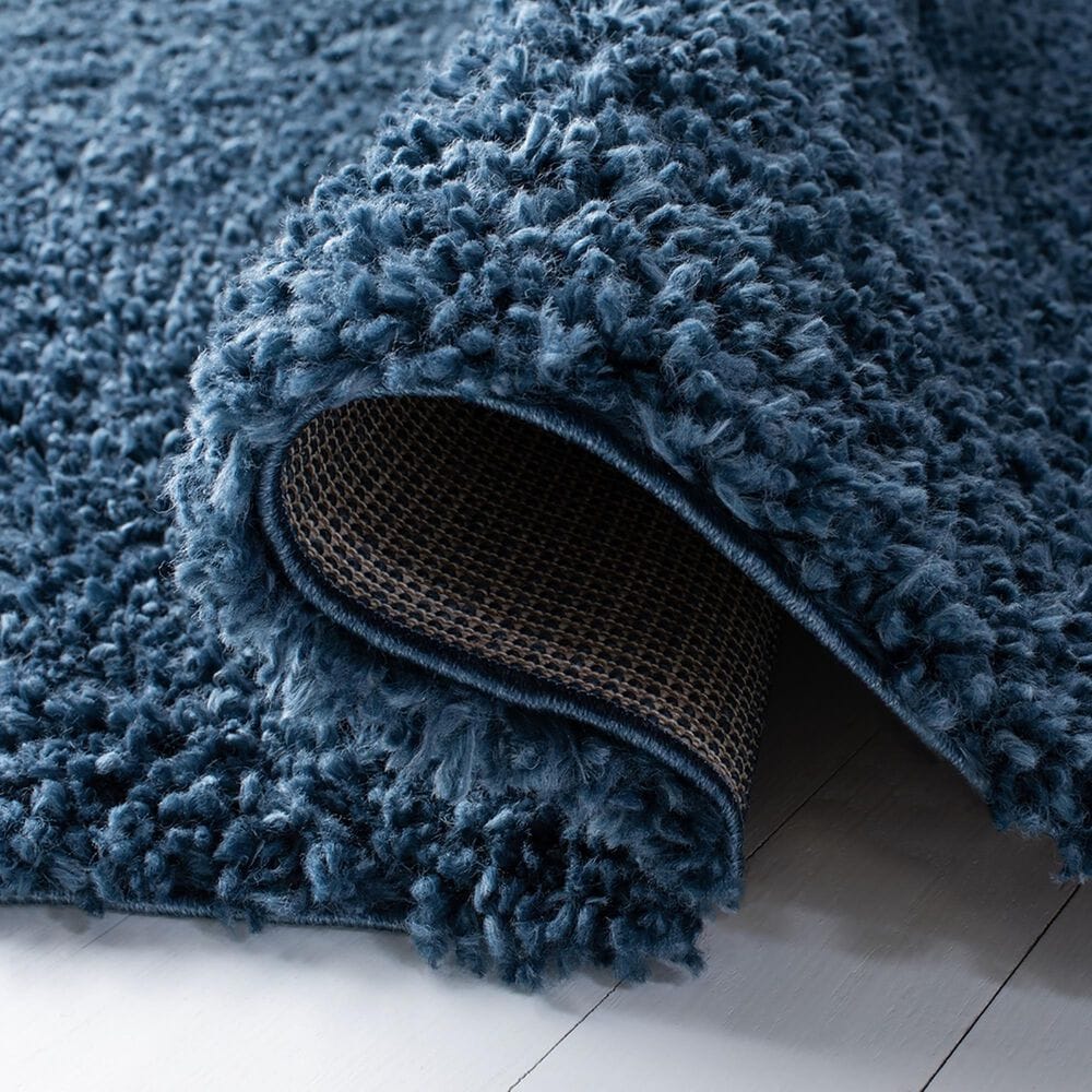 Safavieh August Shag AUG200M 10&#39; x 14&#39; Navy Area Rug, , large