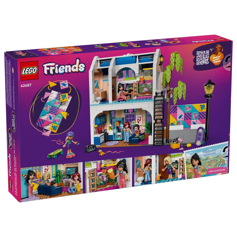 LEGO Friends Liann's Family House Building Set, , large