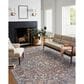Chris Loves Julia x Loloi Rosemarie 11"6" x 15"6" Graphite and Multicolor Area Rug, , large