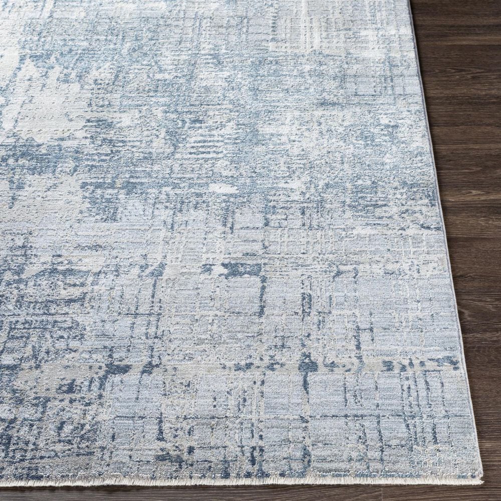 Surya Brunswick 2&#39;7&quot; x 10&#39; Blue, Sage and Gray Runner, , large
