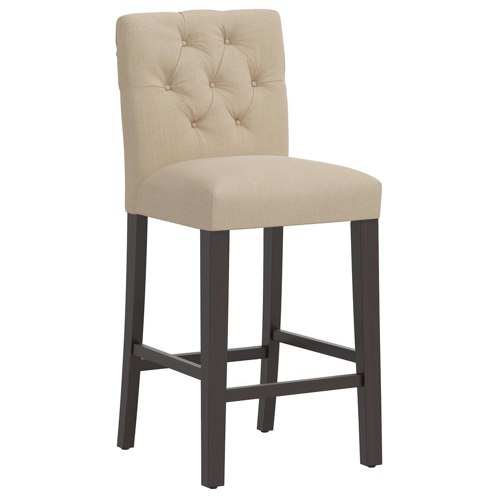 Skyline Furniture Bar Stool in Linen Linen, , large