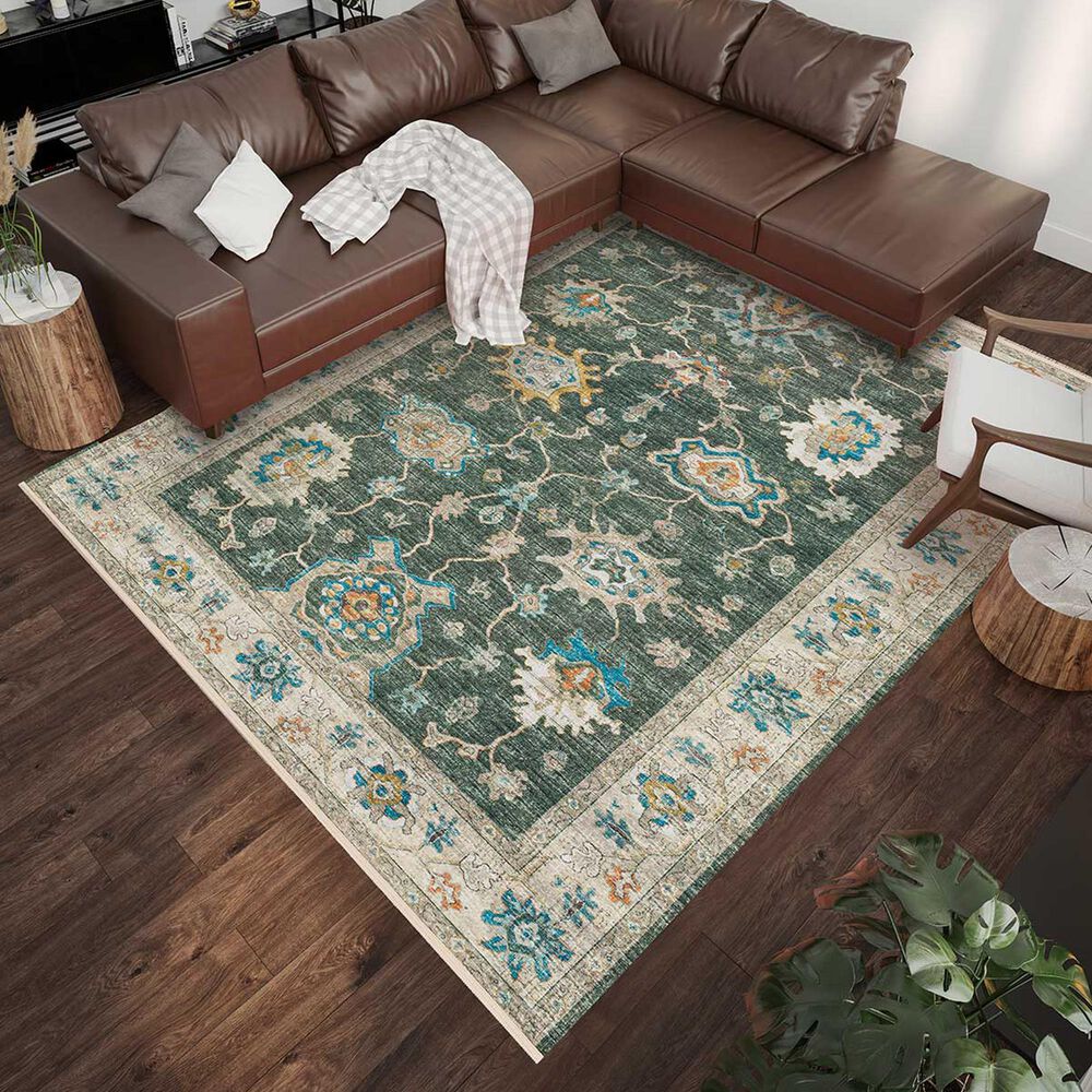 Dalyn Rug Company Marbella 6&#39; x 9&#39; Olive Area Rug, , large