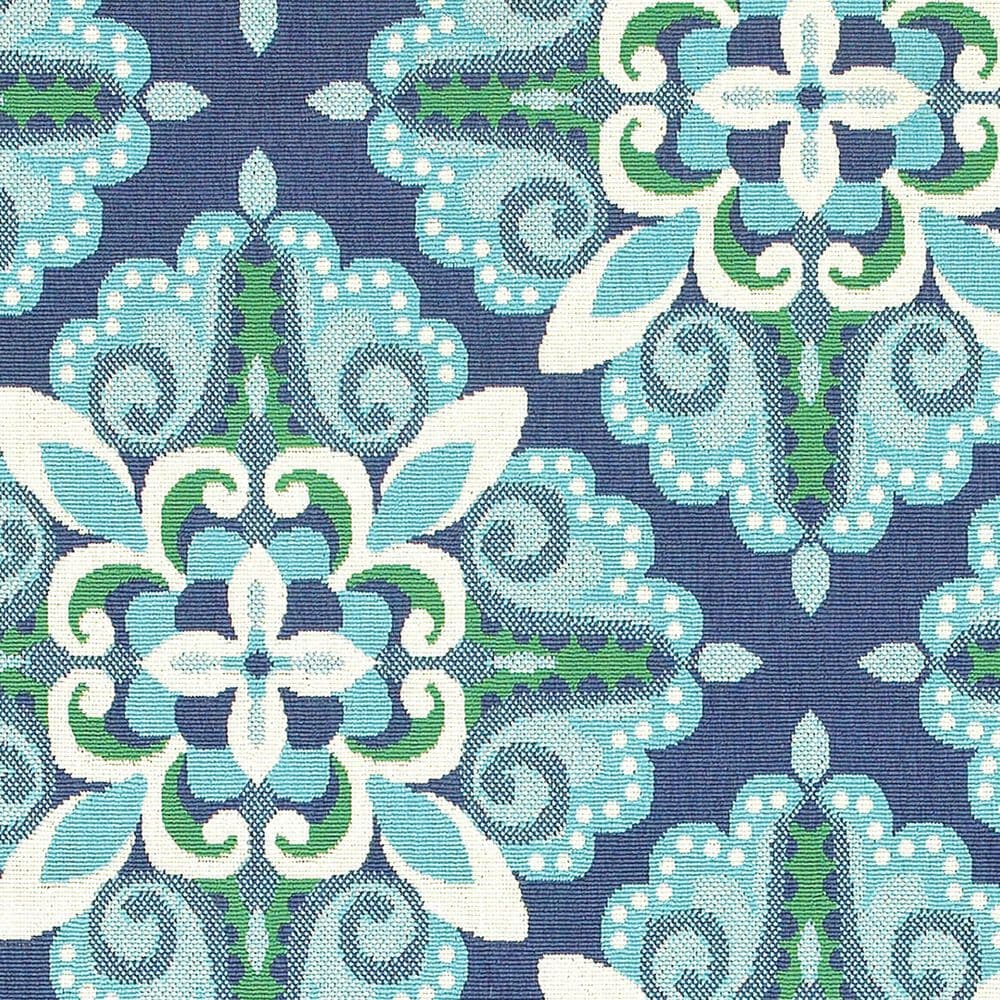 Oriental Weavers Meridian 2206B 7&#39;10&quot; Round Blue Area Rug, , large