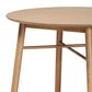 Baxton Studio Denmark Dining Table in Brown - Table Only, , large