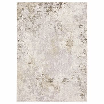 Oriental Weavers Nebulous Snowfall 2"3" x 7"6" Ivory Runner, , large