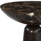 Uttermost Hastings Accent Table in Dark Bronze, White and Brown, , large