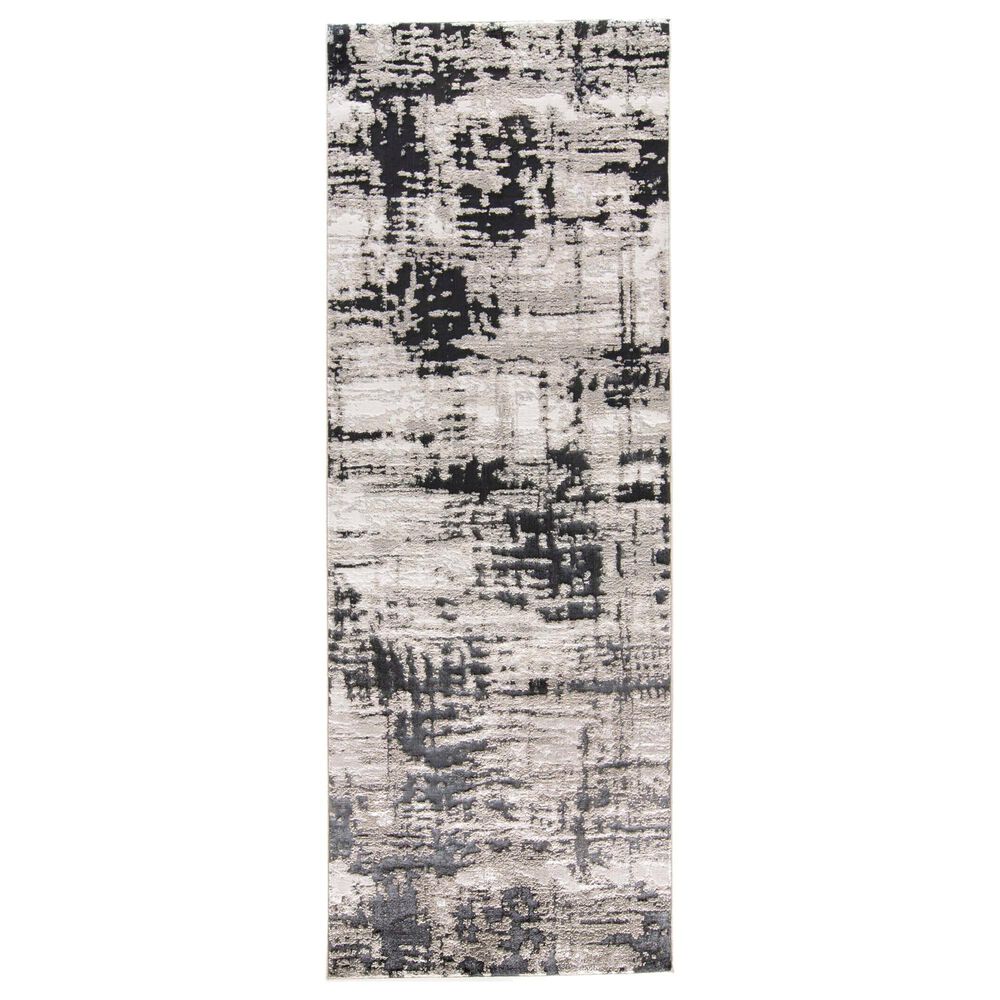 Feizy Micah 2"10" x 7"10" Black Runner, , large