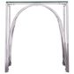 Southern Enterprises Stevenly End Table in Chrome, , large