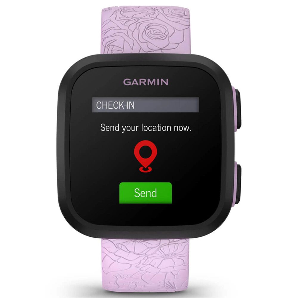 Garmin Bounce Smartwatch 42.4mm in Lilac Floral, , large