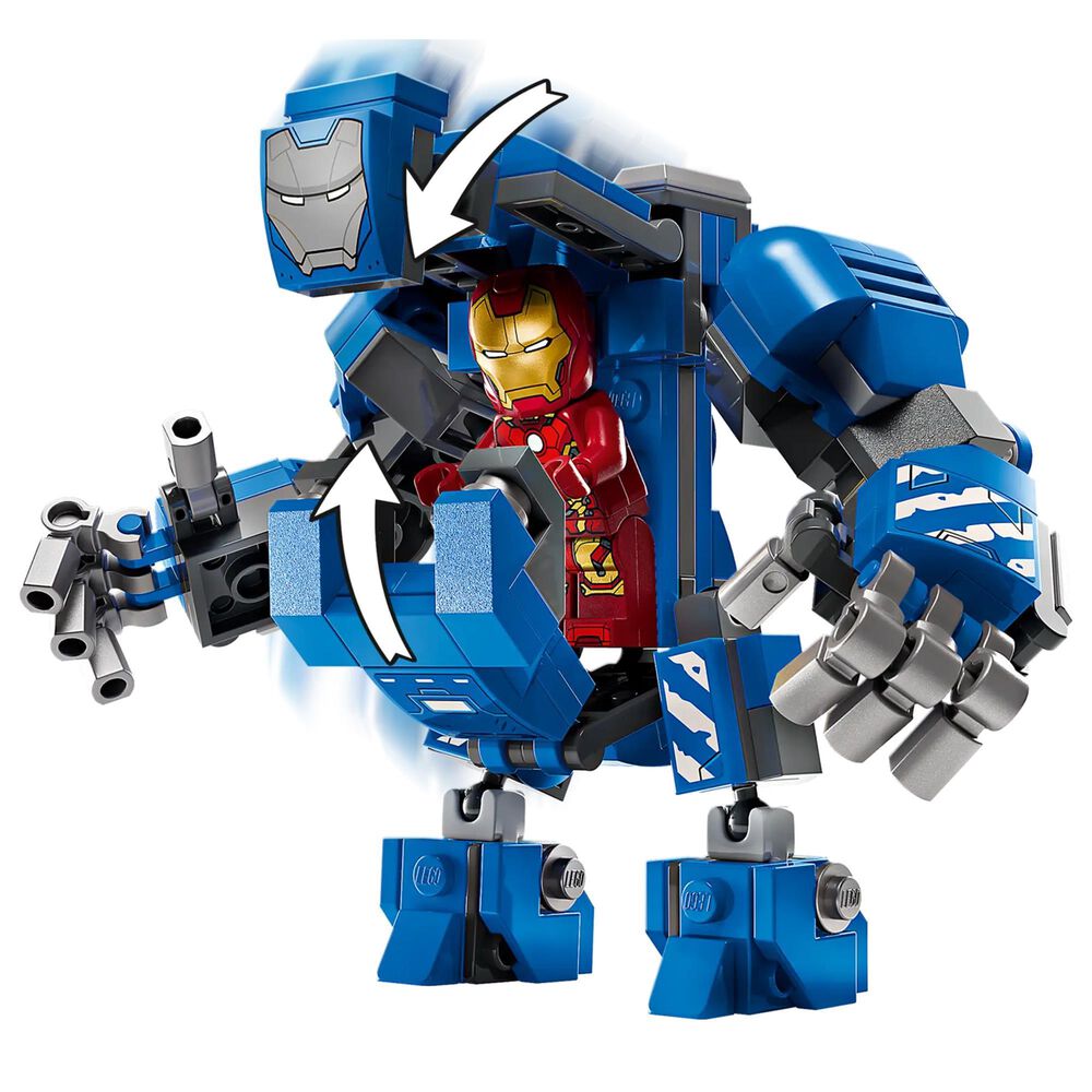 LEGO Marvel Iron Man&#39;s Laboratory Hall of Armor Building Set, , large