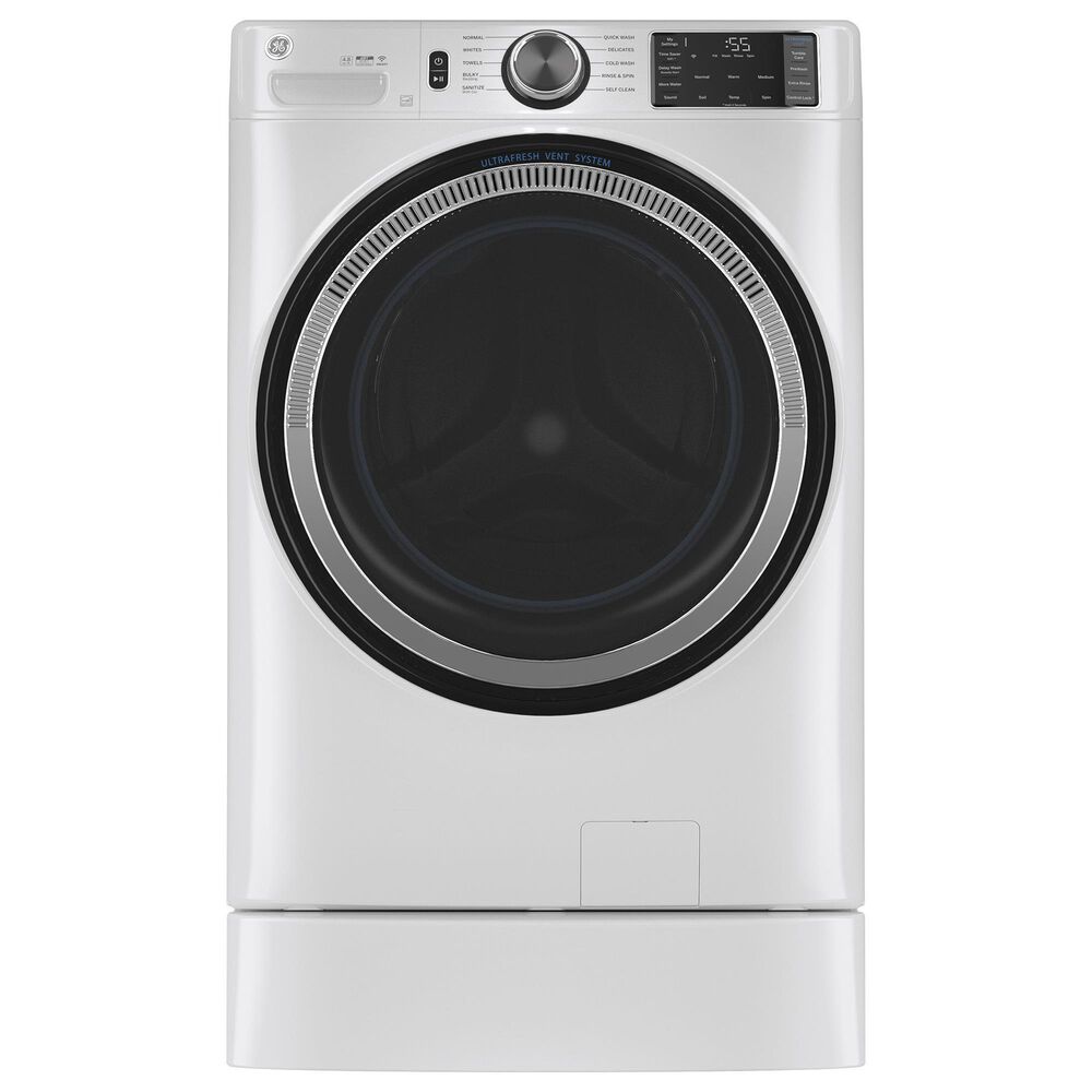 GE Appliances 7&quot; RightHeight Riser in White, , large