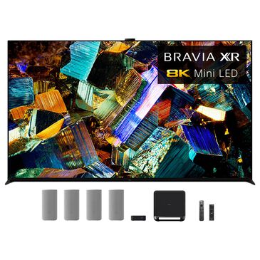 Samsung 85" Class Z9K 8K Mini LED HDR - Smart TV with Home Theater System and 300W Subwoofer, , large