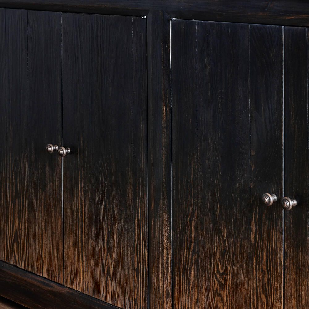 Four Hands It Takes An Hour Sideboard in Distressed Black, , large