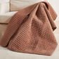 Levtex Velvet Stitch 50" x 60" Quilted Throw in Rust, , large