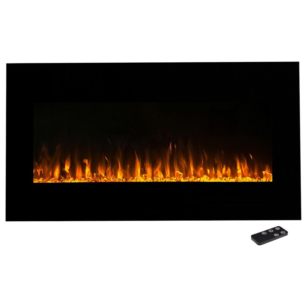 Timberlake Northwest LED Fire and Ice Electric Fireplace with Remote, , large