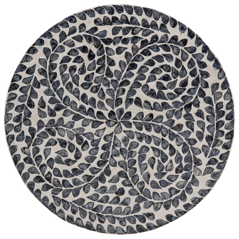 Linon Home Decor Percola Side Table in Black, , large