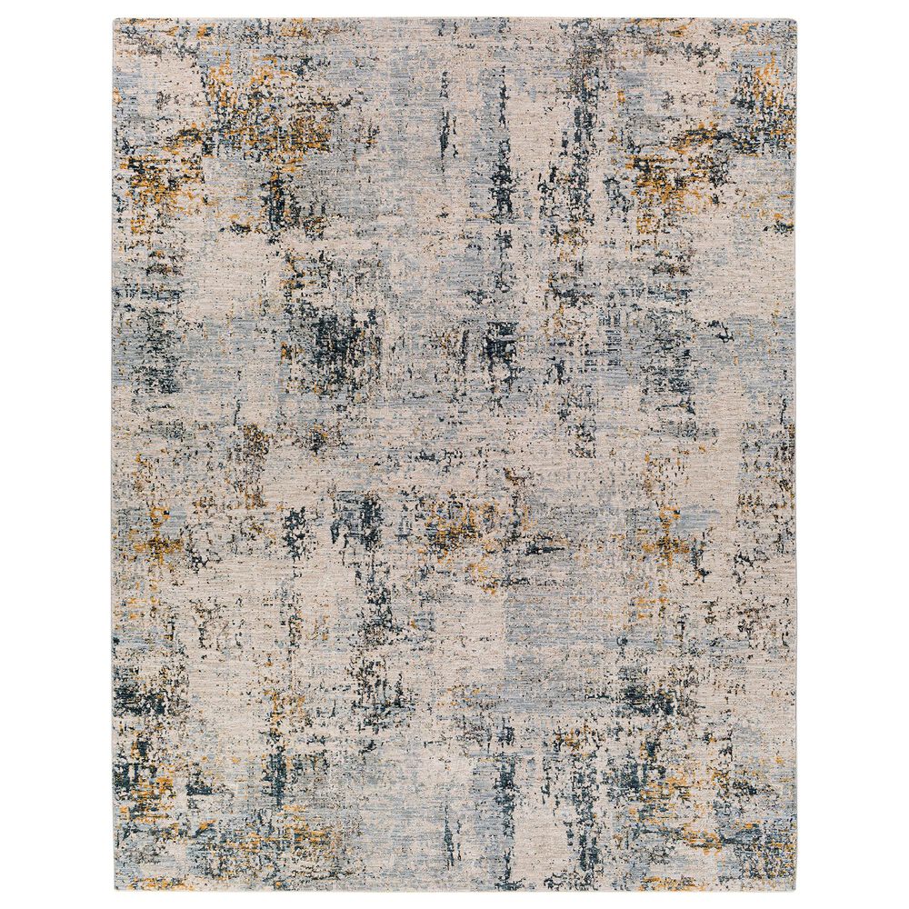 Surya Laila  10" x 14" Teal, Saffron, Sage, Gray and Cream Area Rug, , large