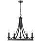 Golden Lighting Saldano 5-Light Chandelier in Matte Black, , large