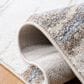 Safavieh Cyrus Shag CYR130A 2"2" x 9" Ivory and Grey Runner, , large