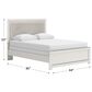 Ashley Zuraleus Queen Panel Bed in Matte White, , large