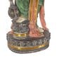 Maple and Jade Ganesh Decorative Sculpture in Satin Gold, Green, Blue and Red, , large