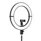 Camera Accessories 18" Foldable Ring Light with Adjustable Stand and Remote Control in Black, , large