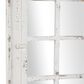 Maple and Jade 20" x 53" Wall Mirror in Distressed White, , large