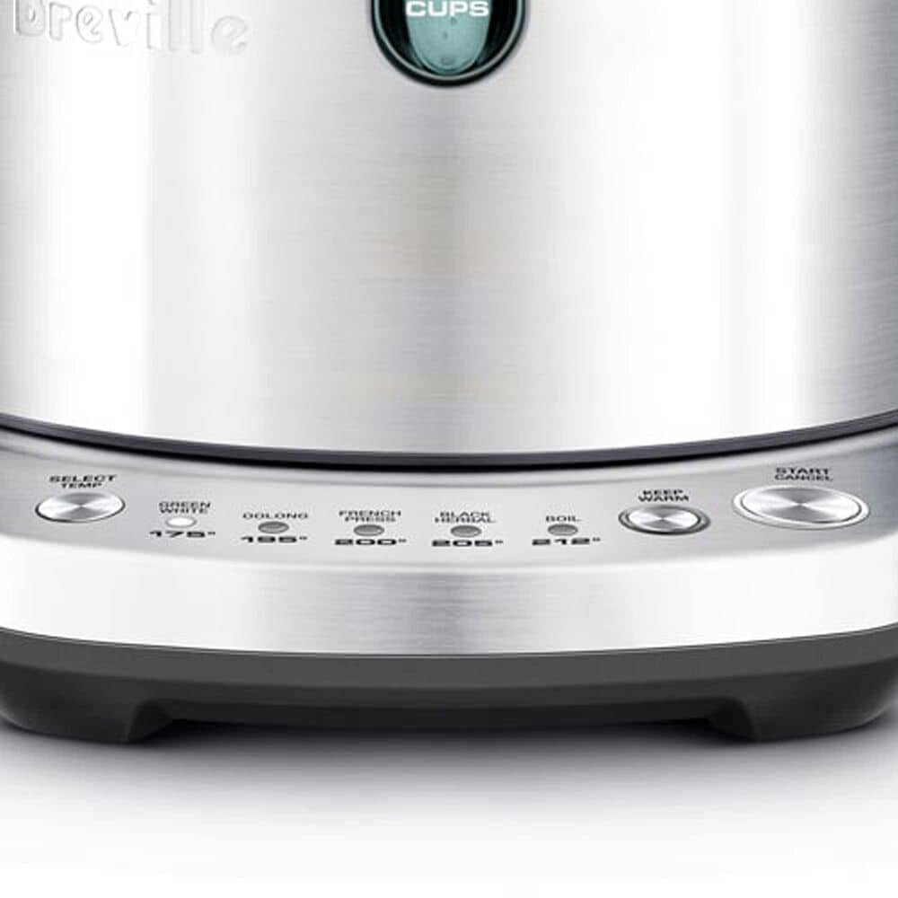 Breville 57 Oz Temp Select Electric Kettle in Brushed Stainless Steel