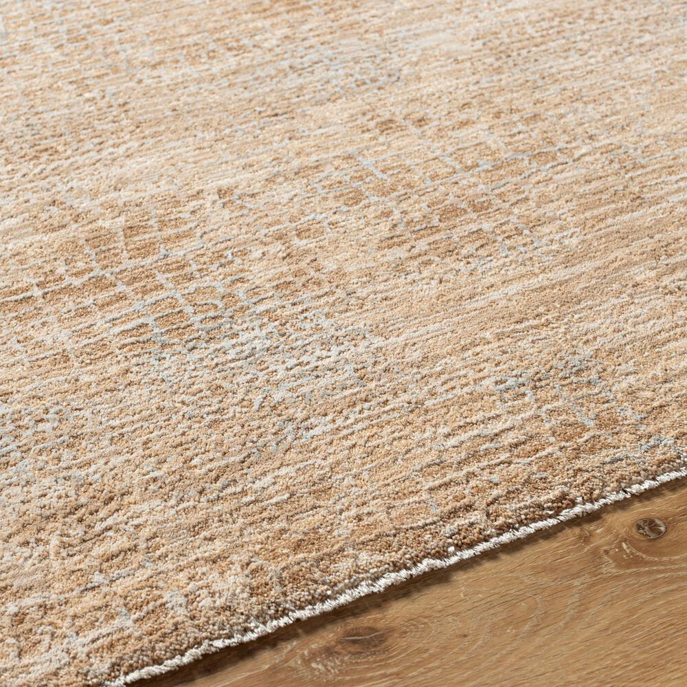 Surya Masterpiece Light Gray, Beige, Tan and Medium Brown 2'7" x 7'3" Runner, , large