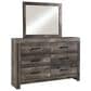 Ashley Wynnlow 5-Piece Queen Panel Bed Set in Gray, , large