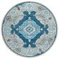 Dalyn Rug Company Marbella 8" Round Indigo Area Rug, , large