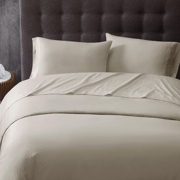 Pem America Truly Calm Antimicrobial 4-Piece Full Sheet Set in Khaki, , large