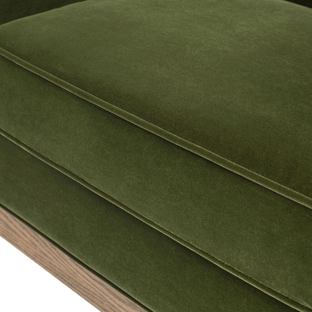 Jennifer Taylor Home Georgia Accent Arm Chair with Olive Green, , large