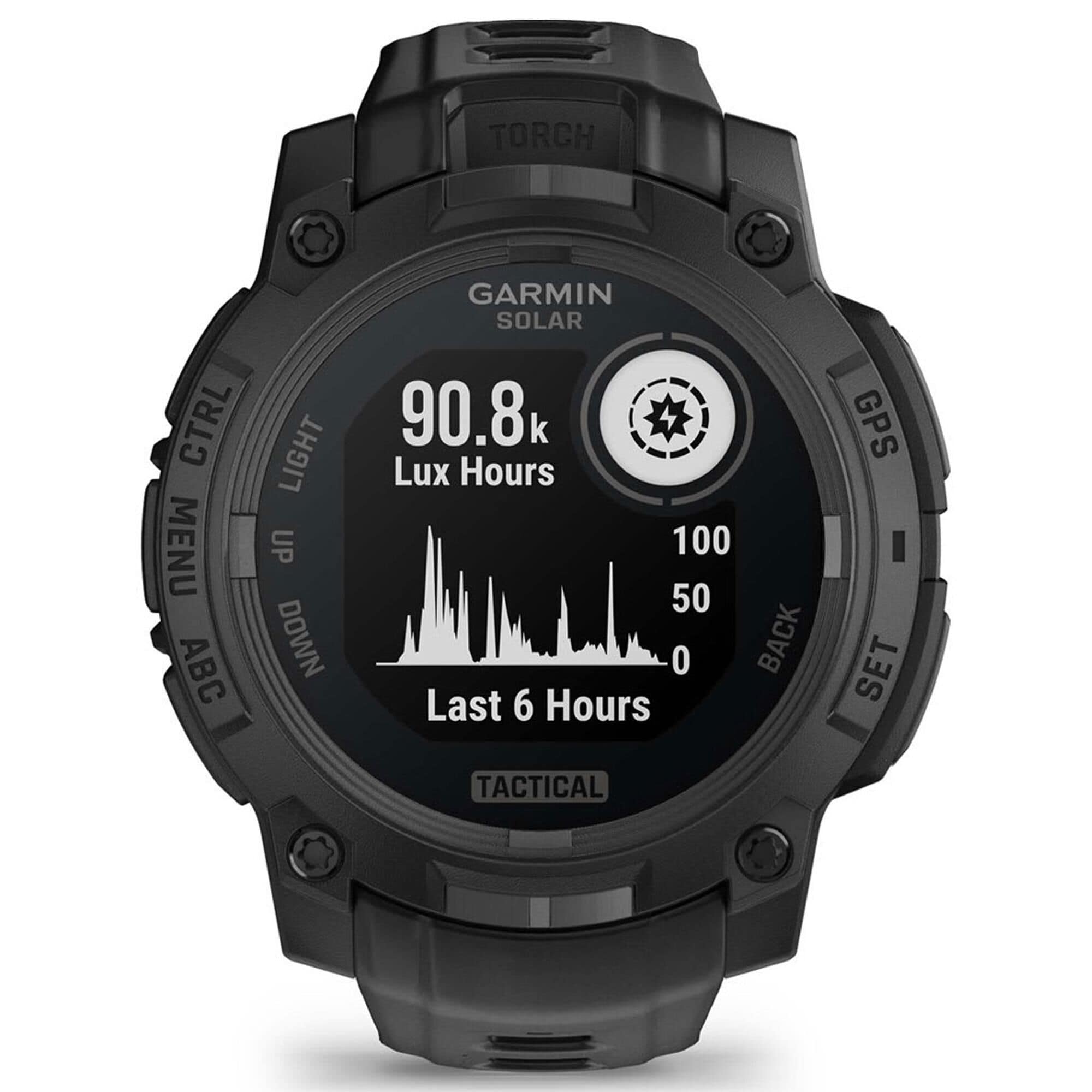 Garmin Instinct 3 Tactical Edition Solar Smartwatch 45mm Case with