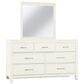 Viceray Collections Tide and Timber 5 Piece Twin Poster Bedroom Set in White Maple, , large