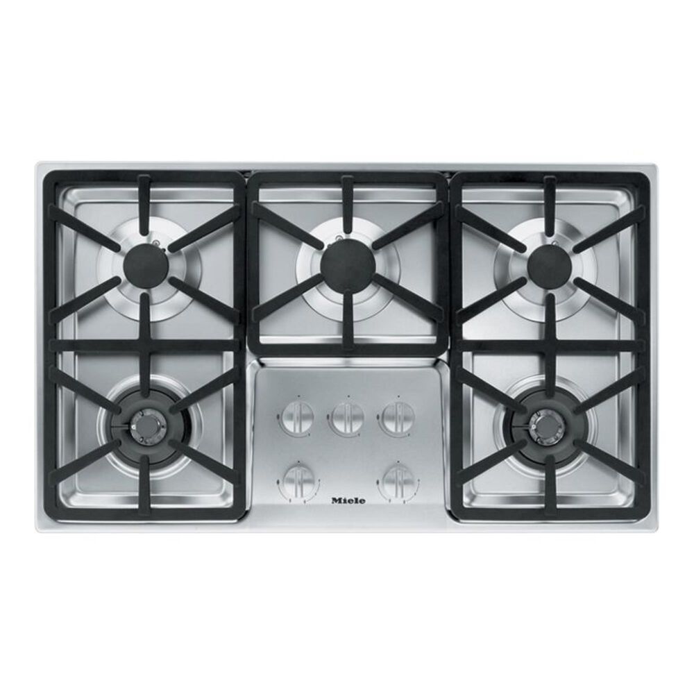 Miele 36" Stainless Steel Gas Cooktop, , large