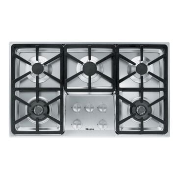 Miele 36" Stainless Steel Gas Cooktop, , large