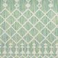 Nourison Positano Southwestern Blue and Green 5" x 7" Indoor/Outdoor Area Rug, , large