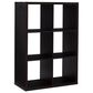 Linon Home Decor Galli 6-Shelf Bookcase in Espresso, , large