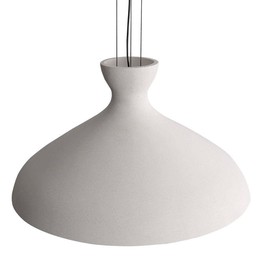 Golden Lighting Aethera 22" 1-Light LED Pendant in White Sandstone, , large