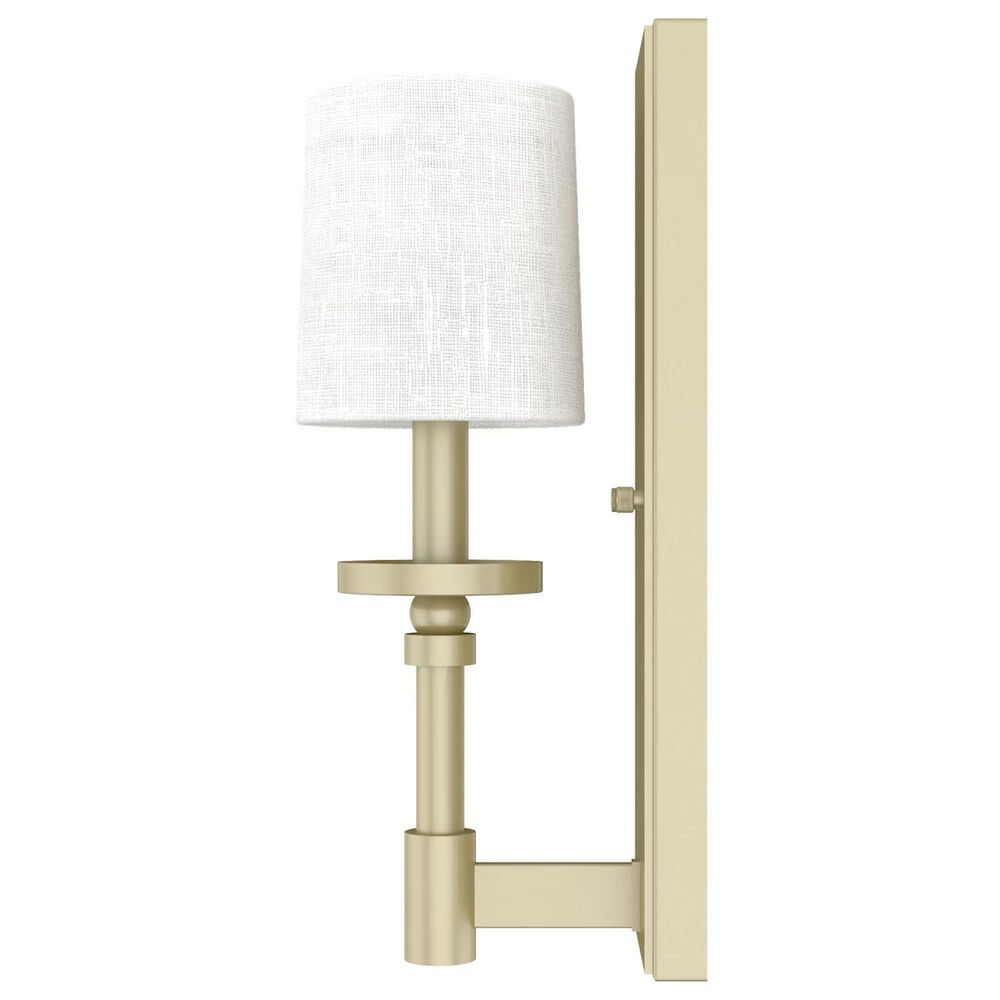 Hunter Briargrove 1-Light Wall Sconce in Painted Modern Brass, , large