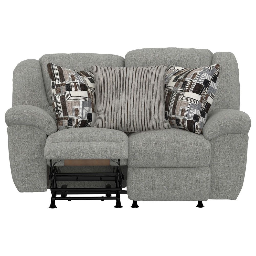 Catnapper Trifecta Manual Reclining Rocking Loveseat in Nature, , large