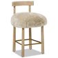 Jennifer Taylor Home Arden 27.5" Bar Stool with Natural Blonde Cushion in Natural, , large